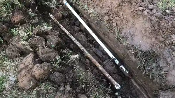 underground pipe for irrigation system