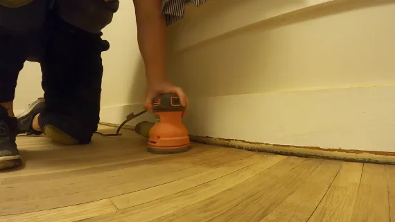 Can you live in the house while refinishing hardwood floors