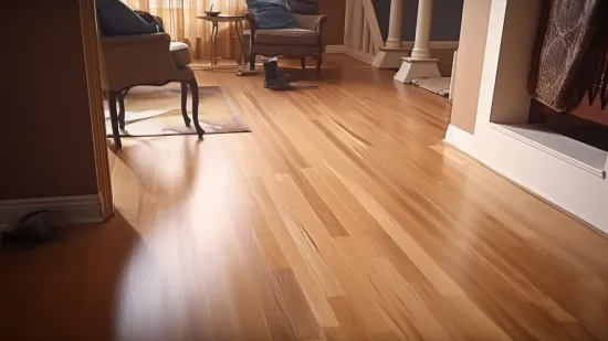 How long should you stay out of the house after refinishing the floors