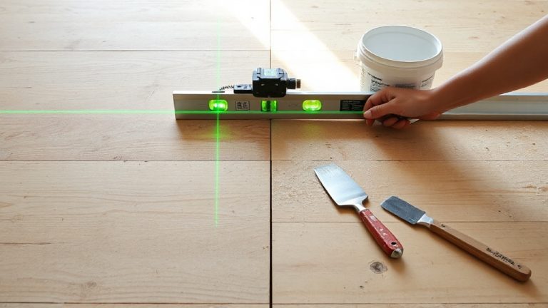 how to level a floor for hardwood