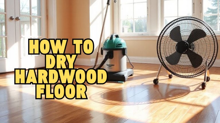 How to Dry Hardwood Floor