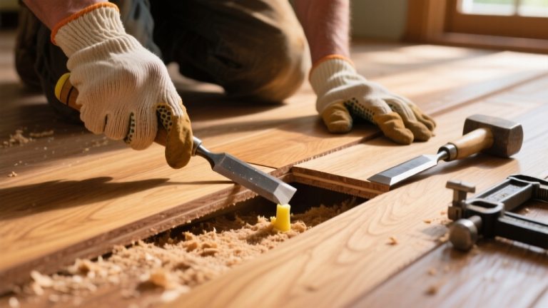 How to Patch a Hardwood Floor