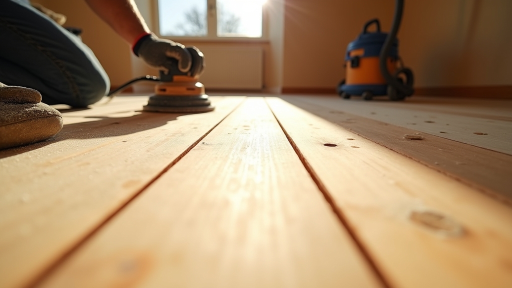 Preparing the Hardwood Floor for Varnishing