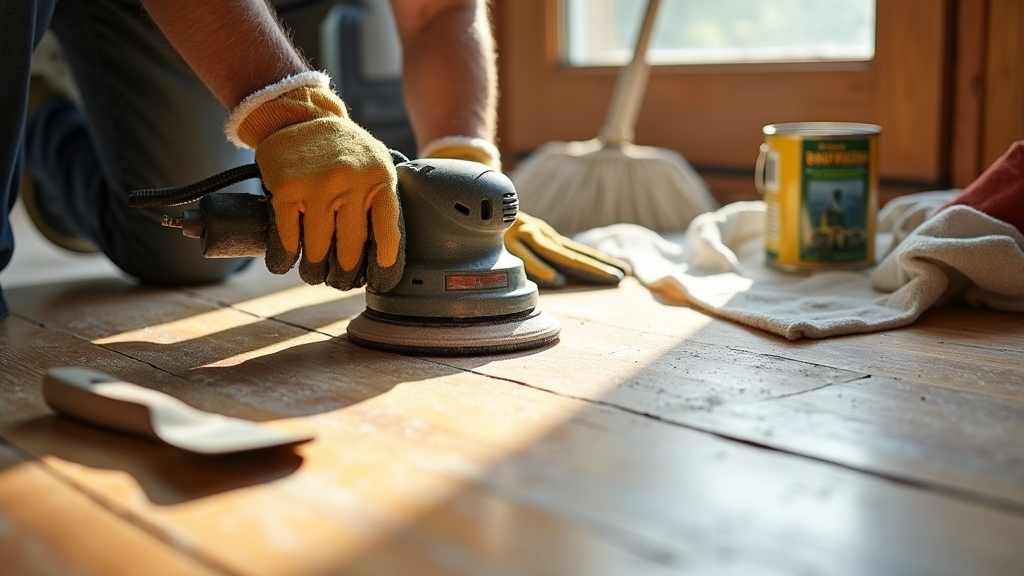 prepare clean sand dry