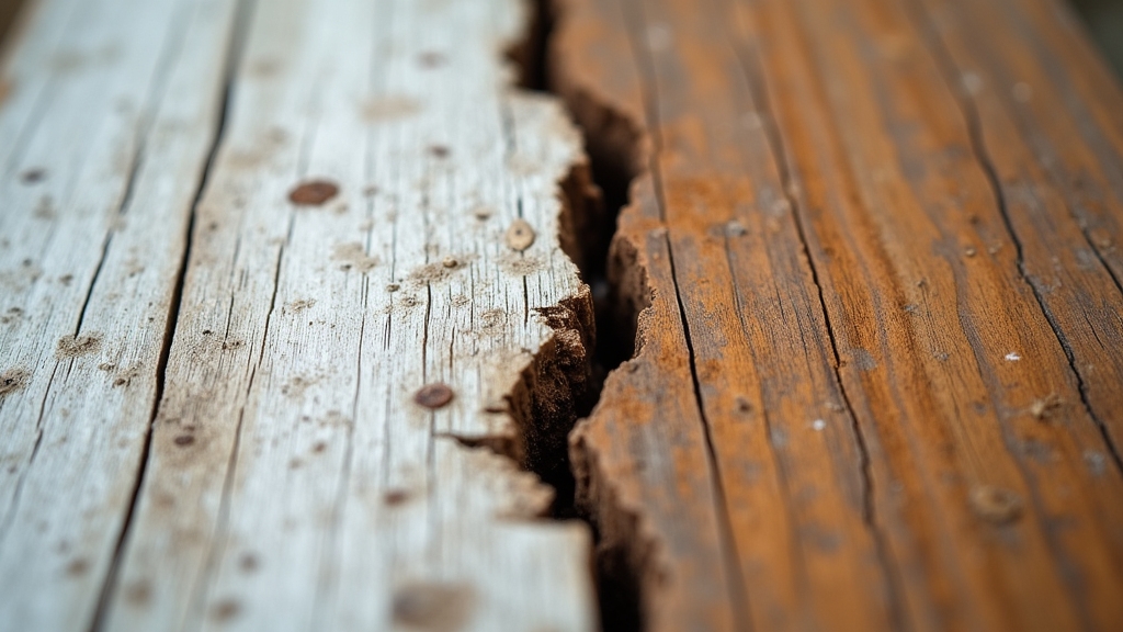Chemical Effects of Bleach on Wood Structure