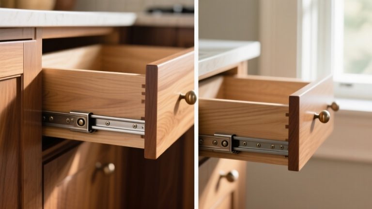 Side Mount vs Undermount Drawer Slides