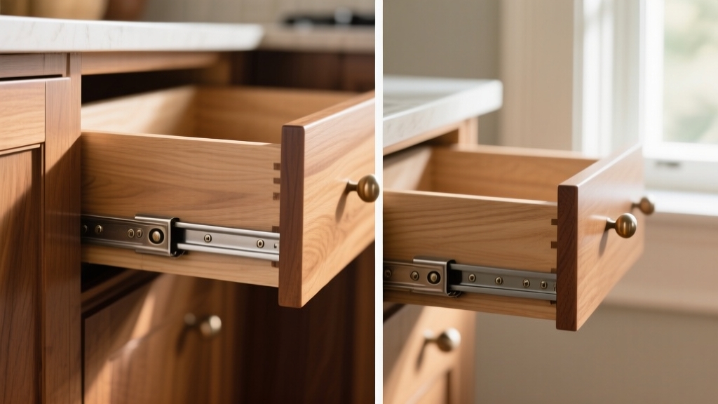 Side Mount vs Undermount Drawer Slides: Comparison Guide