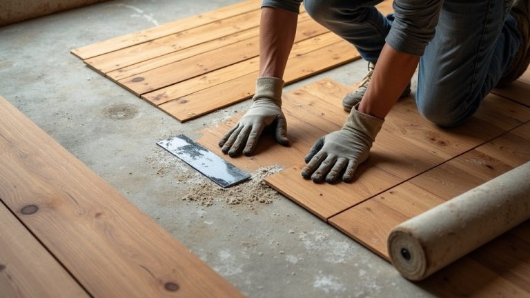 How to Install Hardwood on Concrete