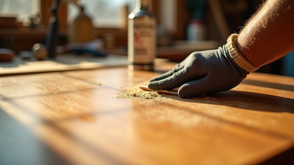 Preparing Lacquered Surfaces for Polyurethane Application