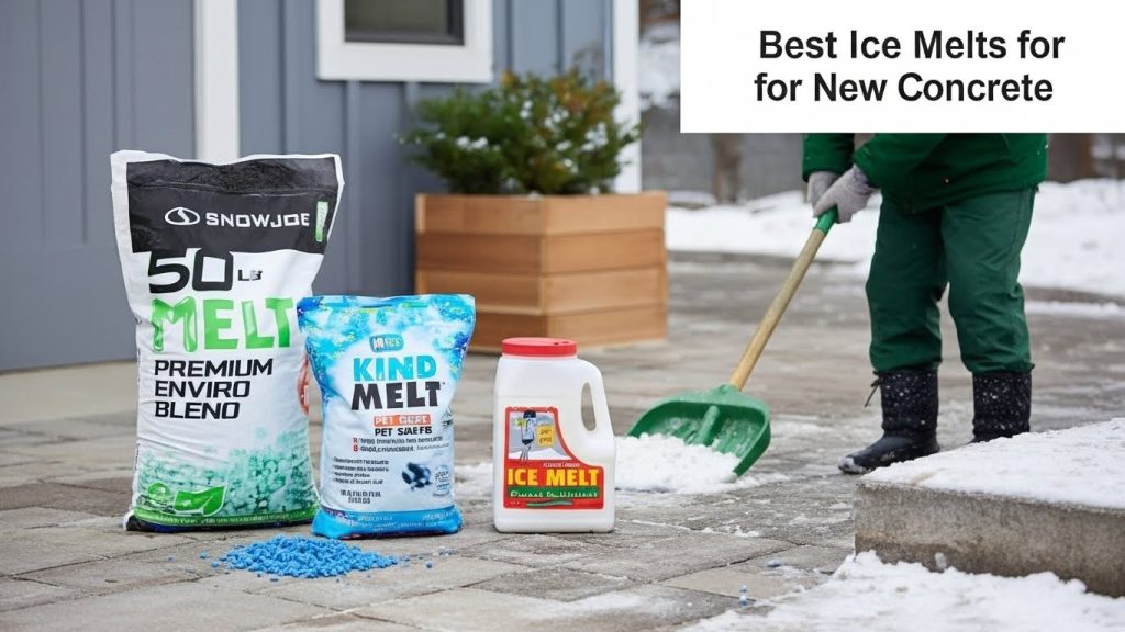 Best Ice Melts for New Concrete That Won’t Cause Damage