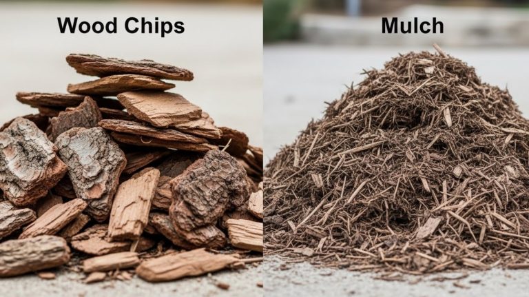 What Is the Difference Between Wood Chips and Mulch