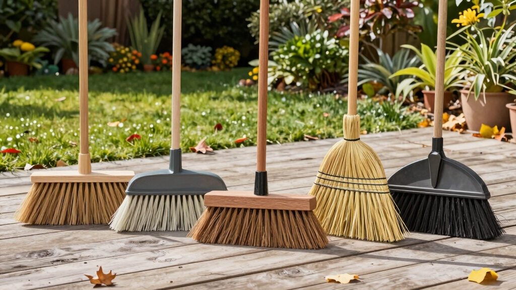 Best Brooms for Outside Use Without Back Strain
