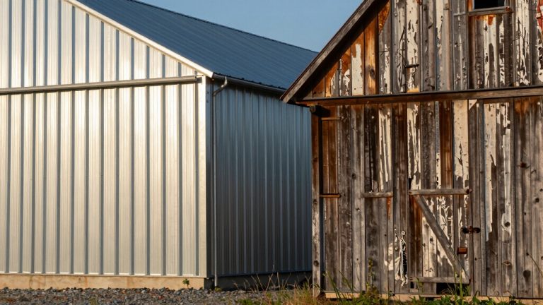 metal versus wood structures