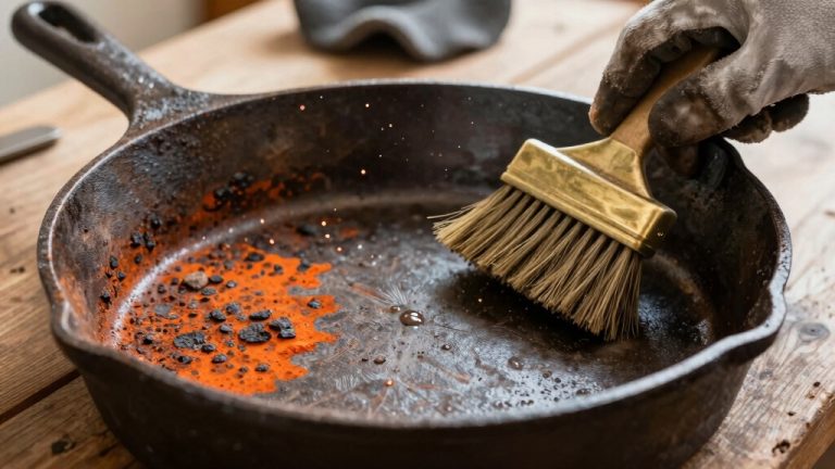 restore rusty cast iron