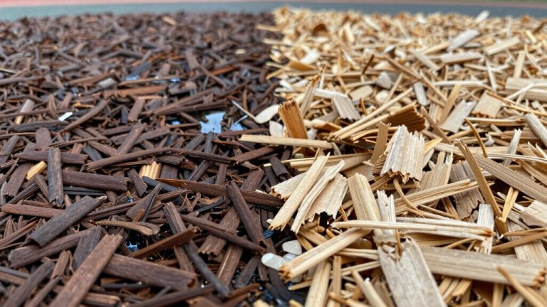 playground mulch versus woodchips