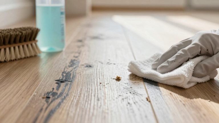 remove scuff marks from laminate