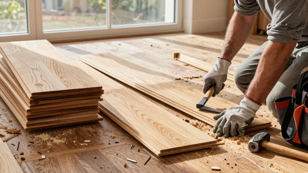 efficient hardwood floor removal