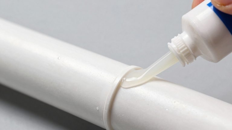 silicone bonds poorly to pvc