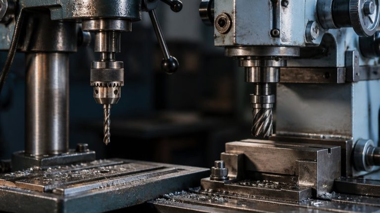 drill press versus milling machine