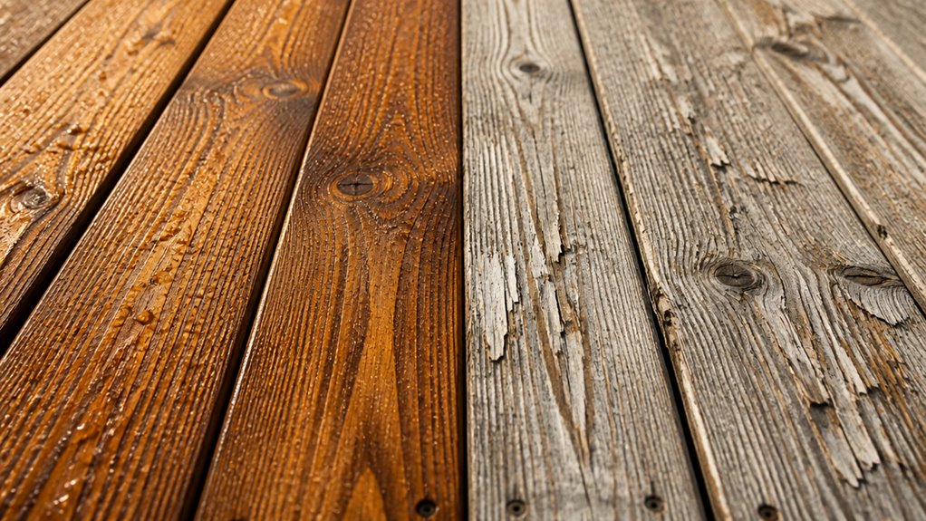 typical wood stain lifespan expectancy
