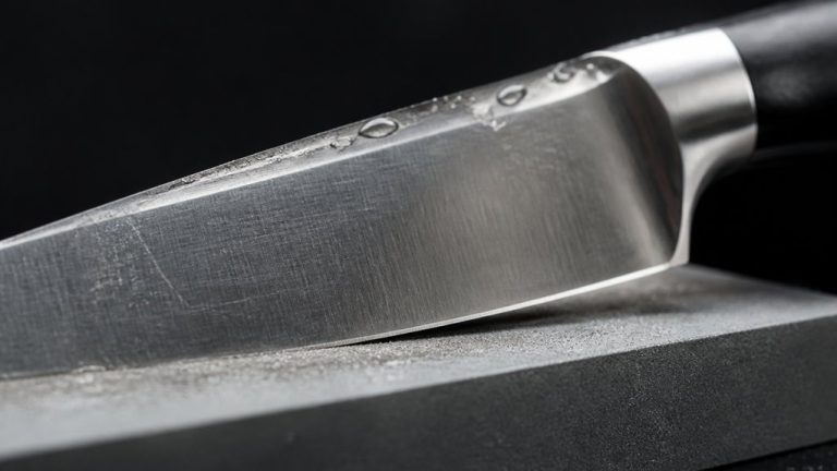 sharpening stainless steel knives