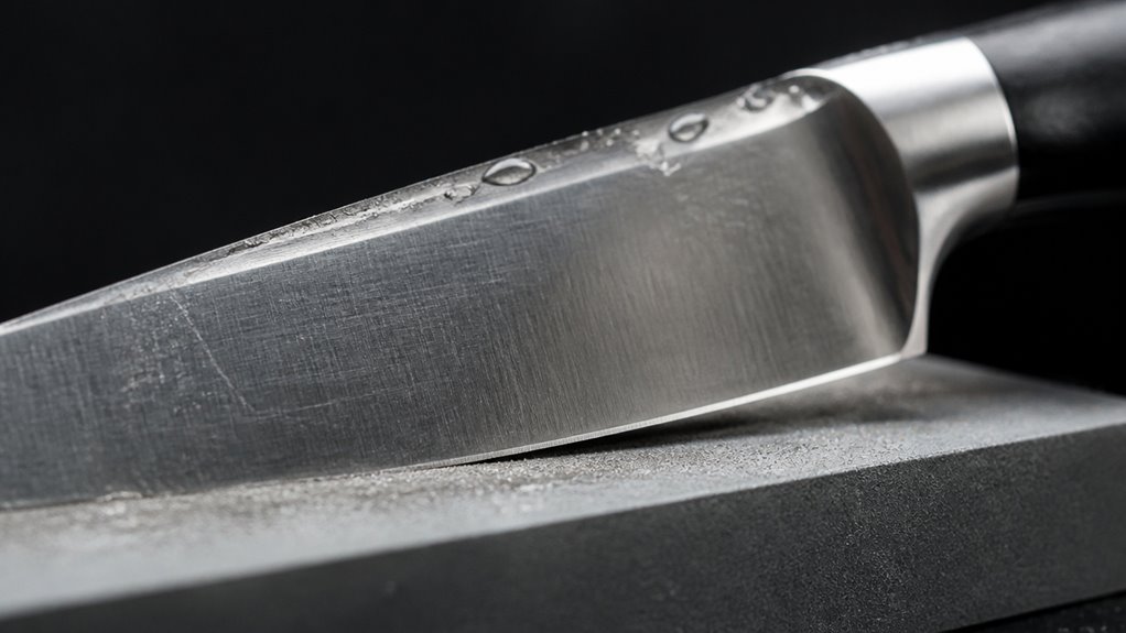 sharpening stainless steel knives