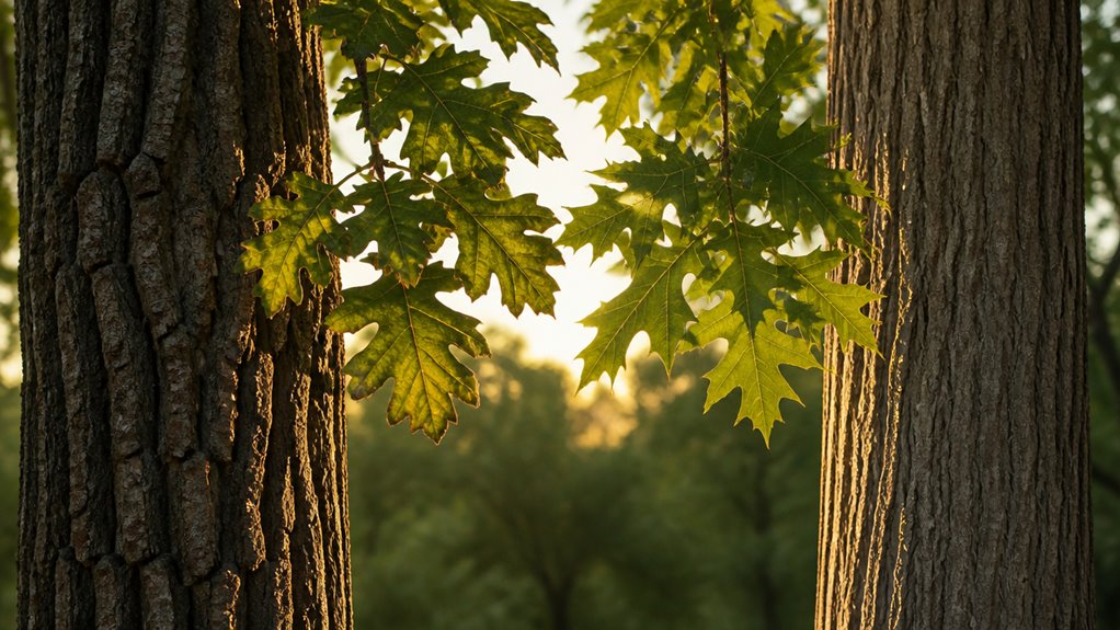 burr oak versus white oak