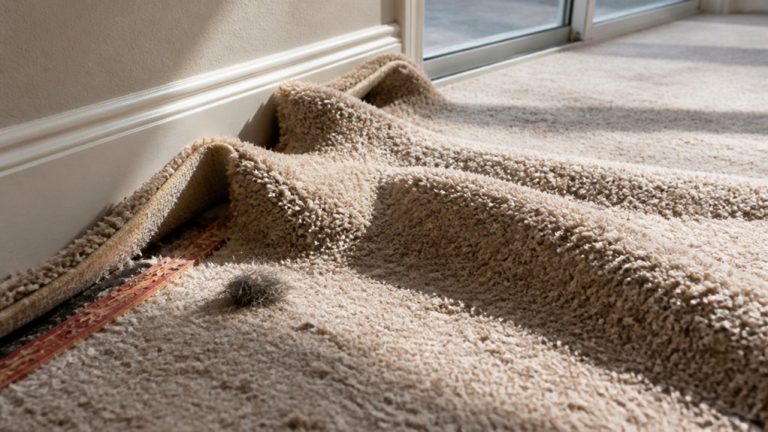 carpet rippling near seams