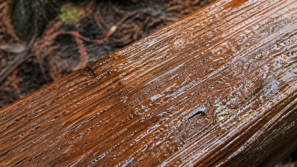 cedar resists rot when wet