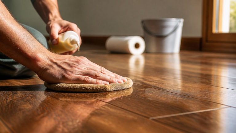 do not wax laminate