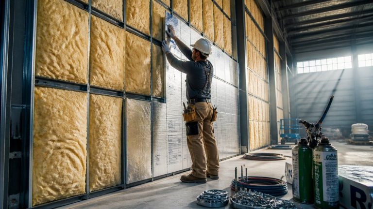 insulate steel building effectively