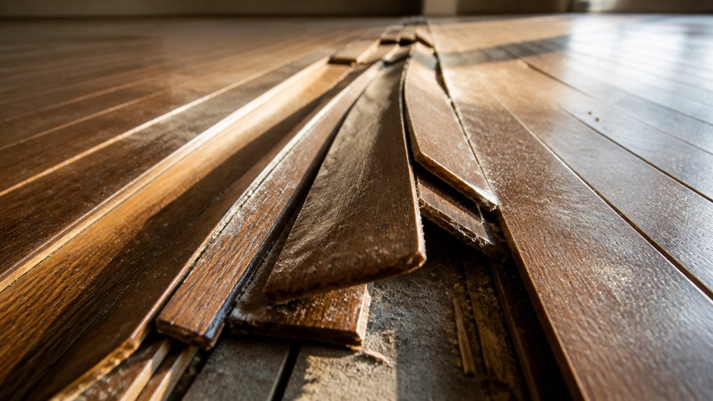 moisture induced wood structural failure