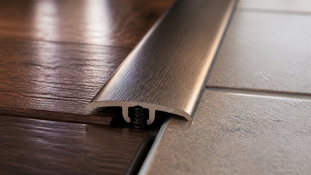 trim piece joining floors