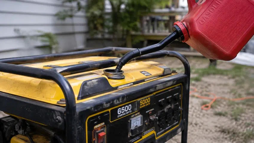 Why Should You Never Add Gas While a Generator Runs