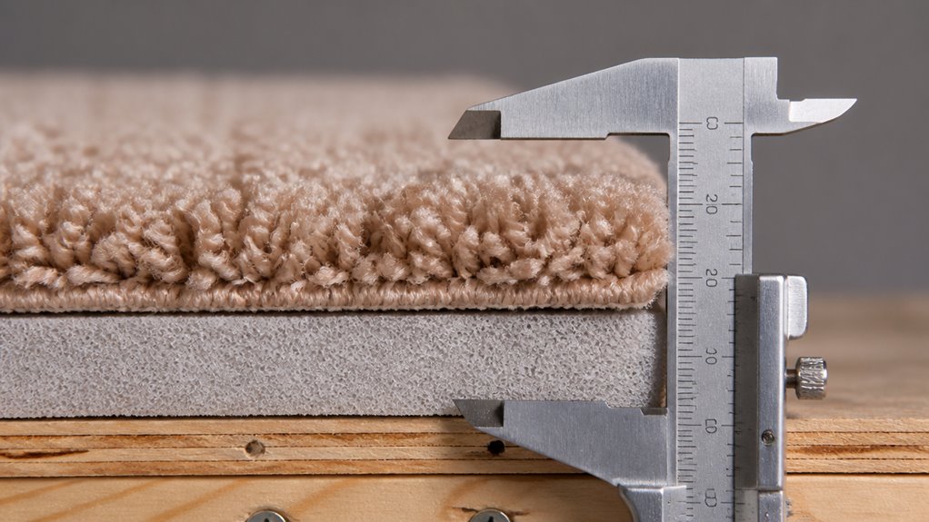 carpet and pad thickness