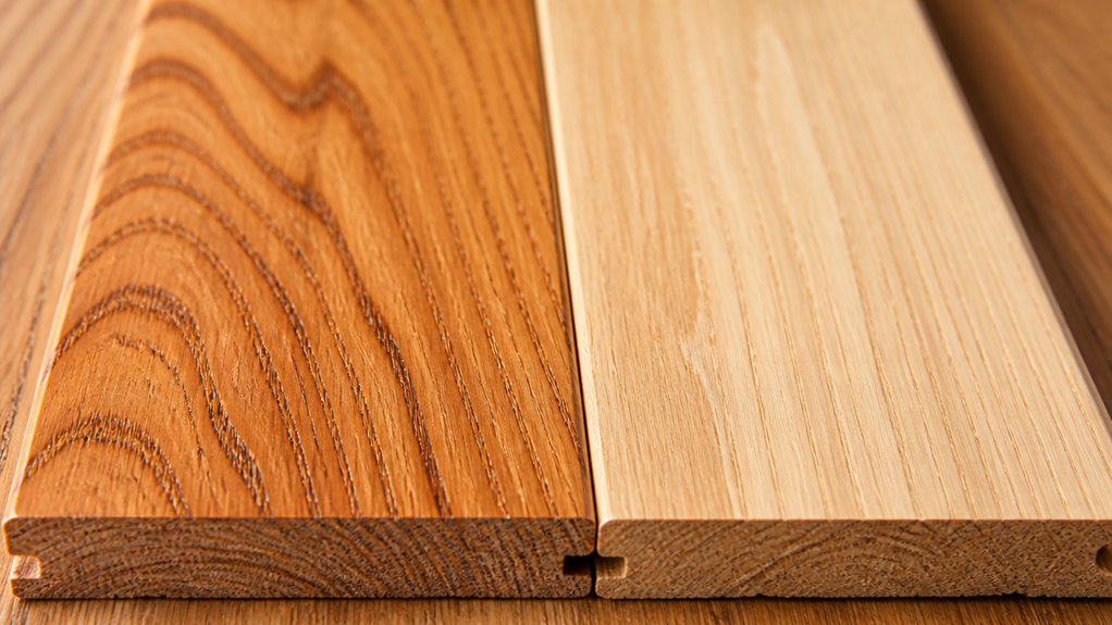 grain color and ray differences